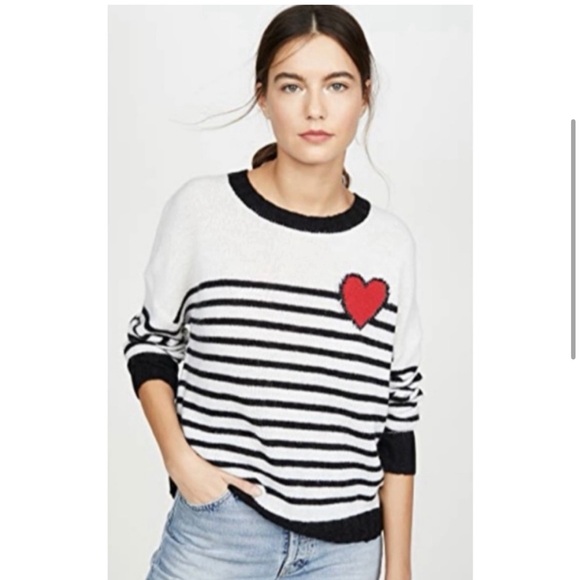 Rails Perci Bretton Heart Striped Sweater Striped - Picture 5 of 12